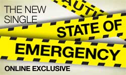 The new single: State of Emergency