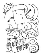 A fluffy surf